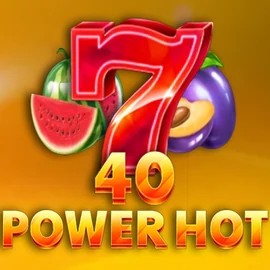 Official Slots logo: 40 Power Hot by Amusnet Interactive at CasinOK Casino