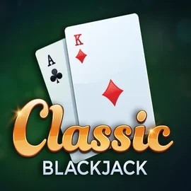 Classic Blackjack logo by Red Tiger Gaming at CasinOK Casino
