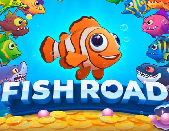 Logo of Fish Road from InOut at CasinOK Casino