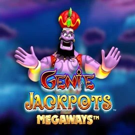 Genie Jackpots Megaways logo by Blueprint Gaming at CasinOK CasinoGenie Jackpots Megaways