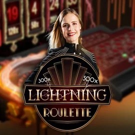 Enjoy Lightning Roulette by Evolution – logo hosted on casinokcasinok.com