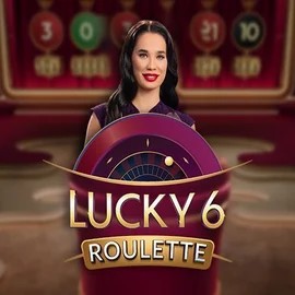 Lucky 6 Roulette logo by Pragmatic Play CasinOK Casino