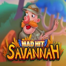 Mad Hit Savannah slot logo by RubyPlay at CasinOK CasinoMad Hit Savannah