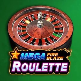 Mega Fire Blaze Roulette slot logo by Playtech at CasinOK Casino