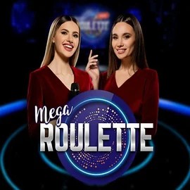 Mega Roulette slot visual from Pragmatic Play available on casinokcasinok.com