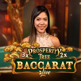 Official Live Casino logo: Prosperity Tree Baccarat by Evolution at CasinOK Casino