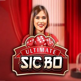 Ultimate Sic Bo online game logo by Ezugi on casinokcasinok.com